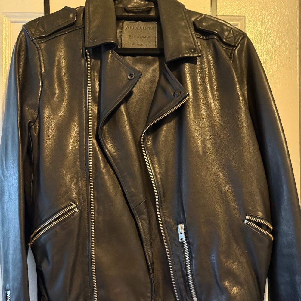 All Saints Leather Jacket